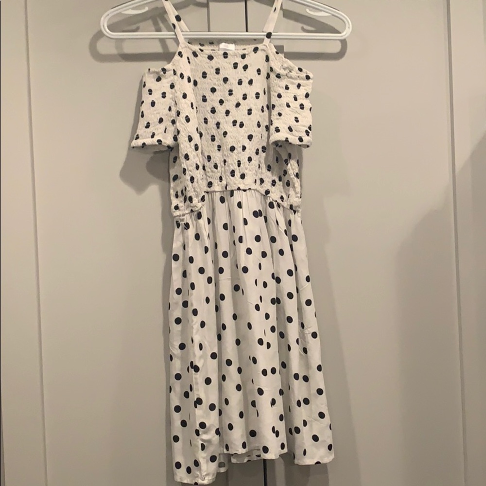 Girls, polka dot dress